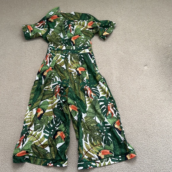 FARM Rio Green Tropical Jumpsuit - Picture 3 of 14